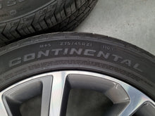 Load image into Gallery viewer, Genuine Range Rover Sport 21 Inch JK62 Grey Machined Wheels and Tyres Set of 4