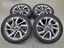 Load image into Gallery viewer, Genuine Range Rover Sport 21 Inch JK62 Grey Machined Wheels and Tyres Set of 4