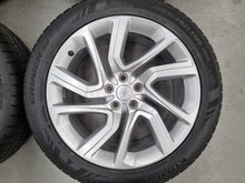 Load image into Gallery viewer, Genuine Range Rover Sport 21 Inch JK62 Silver Wheels and Tyres Set of 4