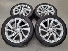 Load image into Gallery viewer, Genuine Range Rover Sport 21 Inch JK62 Silver Wheels and Tyres Set of 4