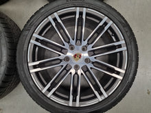 Load image into Gallery viewer, Genuine Porsche Cayenne Turbo 21 Inch Wheels and Tyres Set of 4