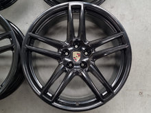 Load image into Gallery viewer, Genuine Porsche Macan 2021 Model 20 Inch Black Wheels Set of 4