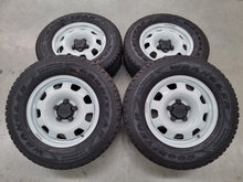 Load image into Gallery viewer, Genuine Land Rover Defender L663 Steel White 18 Inch Wheels and Tyres Set of 5