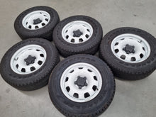 Load image into Gallery viewer, Genuine Land Rover Defender L663 Steel White 18 Inch Wheels and Tyres Set of 5