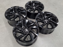 Load image into Gallery viewer, Genuine Range Rover Sport 21 Inch JK62 Black Alloy Wheels Set of 4
