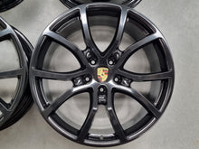 Load image into Gallery viewer, Genuine Porsche Cayenne 2020 Turbo 21 Inch Black Wheels Set of 4