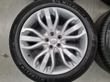 Load image into Gallery viewer, Genuine Range Rover Sport 21 Inch DK62 Silver Wheels and Tyres Set of 4