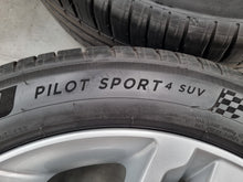 Load image into Gallery viewer, Genuine Range Rover Sport 21 Inch DK62 Silver Wheels and Tyres Set of 4