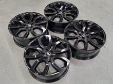 Load image into Gallery viewer, Genuine Range Rover Evoque Black 20 Inch Alloy Wheels Set of 4