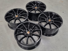 Load image into Gallery viewer, Genuine Porsche Cayenne 9Y Hybrid 20 Inch Black Wheels Set of 4