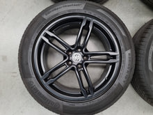 Load image into Gallery viewer, Genuine Porsche Macan S 19 Inch Black Wheels and Tyres Set of 4