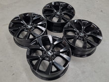 Load image into Gallery viewer, Genuine Range Rover Evoque 2022 Model Black 20 Inch Alloy Wheels Set of 4