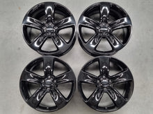 Load image into Gallery viewer, Genuine Jeep Grand Cherokee SRT WK2 Black 20 Inch Wheels Set of 4