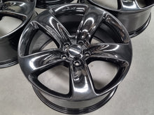 Load image into Gallery viewer, Genuine Jeep Grand Cherokee SRT WK2 Black 20 Inch Wheels Set of 4