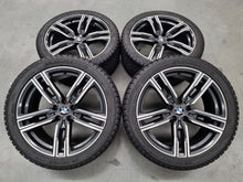 Load image into Gallery viewer, Genuine BMW 8 Series G14 G15 G16 Style 727M 19 Inch Wheels and Winter Snow Tyres Set of 4