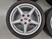 Load image into Gallery viewer, Genuine Porsche 911 997 Carrera 18 Inch Wheels and Tyres Set of 4