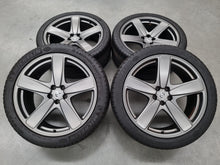 Load image into Gallery viewer, Genuine Porsche Macan Classic 21 Inch Satin Grey Wheels and Tyres Set of 4