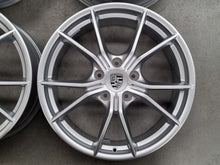 Load image into Gallery viewer, Genuine Porsche 718 982 Carrera S4 Silver 20 Inch Alloy Wheels Set of 4