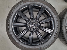 Load image into Gallery viewer, Genuine Range Rover Sport 21 Inch GK6M Black Wheels and Tyres Set of 4