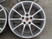 Load image into Gallery viewer, Genuine Porsche Cayenne 9Y Coupe Hybrid 20 Inch Silver Wheels Set of 4
