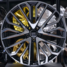 Load image into Gallery viewer, Forged AD02 Black Polished Spokes 20 Inch Wheels - AUDI Q3