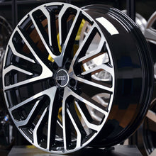 Load image into Gallery viewer, Forged AD02 Black Polished Spokes 20 Inch Wheels - AUDI Q3
