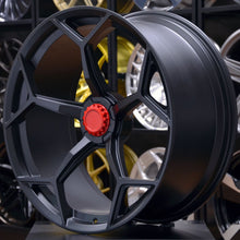 Load image into Gallery viewer, Forged AD12 Satin Black 23 Inch Wheels - Lamborghini Urus