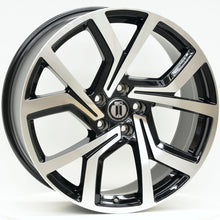 Load image into Gallery viewer, CLUB 17x7.5 ET35 5/100 Black Machined
