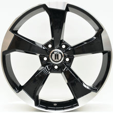Load image into Gallery viewer, RS3 20x9 ET35 5/112 Black Machined