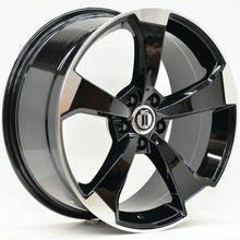 Load image into Gallery viewer, RS3 20x9 ET35 5/112 Black Machined