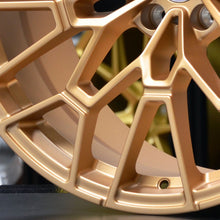 Load image into Gallery viewer, Forged BM32 Satin Champagne 20 Inch Staggered Wheels - BMW M3 M4 G80 G81 G82