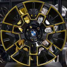 Load image into Gallery viewer, Forged BM054 Gloss Black Gold 23 Inch Wheels - BMW XM