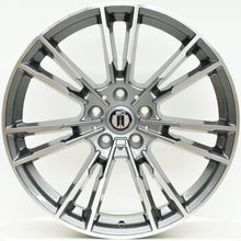 Load image into Gallery viewer, M440 20 Inch Staggered ET35 Grey Machined