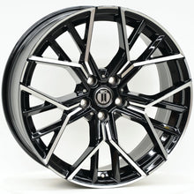 Load image into Gallery viewer, M850 20 Inch Staggered ET35 Black Milling Edges