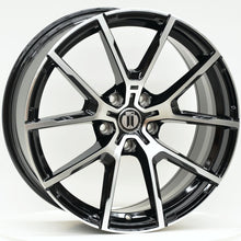 Load image into Gallery viewer, RF16 19 Inch Staggered ET35 Black Machined