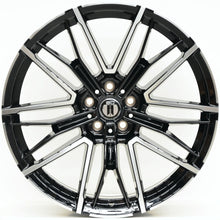 Load image into Gallery viewer, RF22 20 Inch Staggered ET26 5/112 Black Machined