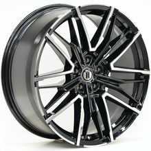 Load image into Gallery viewer, RF22 20 Inch Staggered ET26 5/112 Black Machined