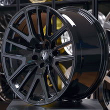 Load image into Gallery viewer, Forged MA01 Black 21 Inch Staggered Wheels - Maserati Levante
