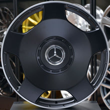 Load image into Gallery viewer, Forged MB120 Black Machined Lip 23 Inch Wheels - Mercedes G63 AMG G-Wagon