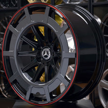 Load image into Gallery viewer, Forged MB195 Black Carbon Disc 24 Inch Wheels - Mercedes G63 AMG G-Wagon