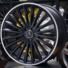Load image into Gallery viewer, Forged MB175 Black Machined Lip 21 Inch Staggered Wheels - Mercedes Benz EQE AMG