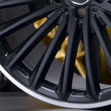 Load image into Gallery viewer, Forged MB175 Black Machined Lip 21 Inch Staggered Wheels - Mercedes Benz EQE AMG