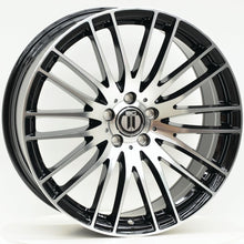 Load image into Gallery viewer, AM300 20x8.5 ET35 5/112 Black Machined Face
