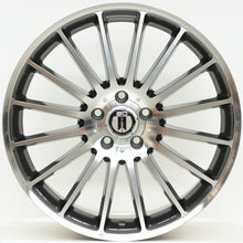 Load image into Gallery viewer, AM550 19 Inch Staggered ET44 Grey Machined Face