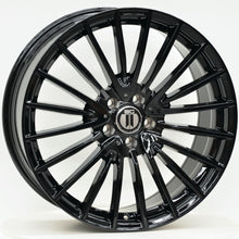 Load image into Gallery viewer, AM600 20 Inch Staggered ET35 Gloss Black