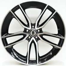 Load image into Gallery viewer, AM613 22 Inch Staggered Black Machined Face