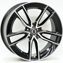 Load image into Gallery viewer, AM613 22 Inch Staggered Black Machined Face