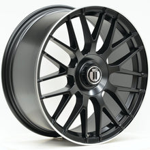 Load image into Gallery viewer, AM635 18x8 ET44 5/112 Satin Black Machined Lip