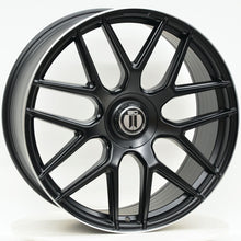 Load image into Gallery viewer, AM636 19x8.5 ET38 5/112 Black Machined Lip