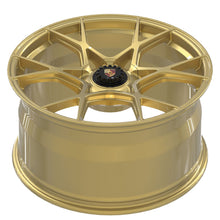 Load image into Gallery viewer, Forged PS08 Gold 20 Inch Staggered Wheels - Porsche 718